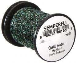Semperfli Quill Subs Green Peacock