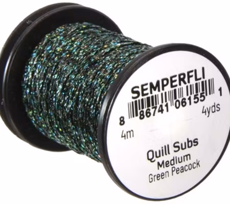 Semperfli Quill Subs Green Peacock