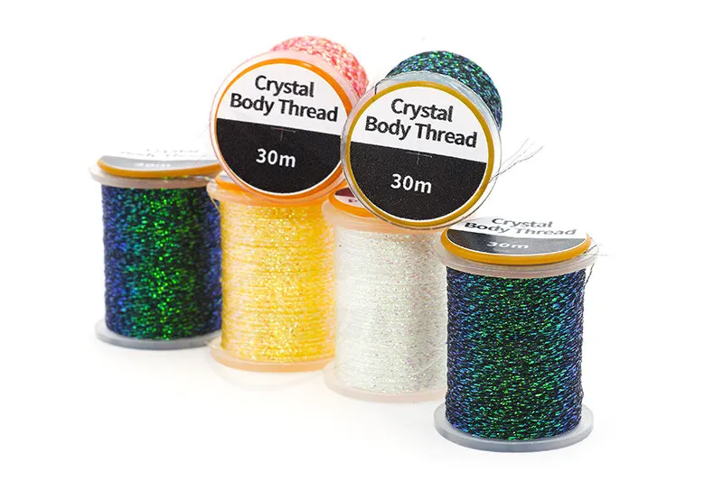 Troutline Crystal Body Thread - Antispinn AB