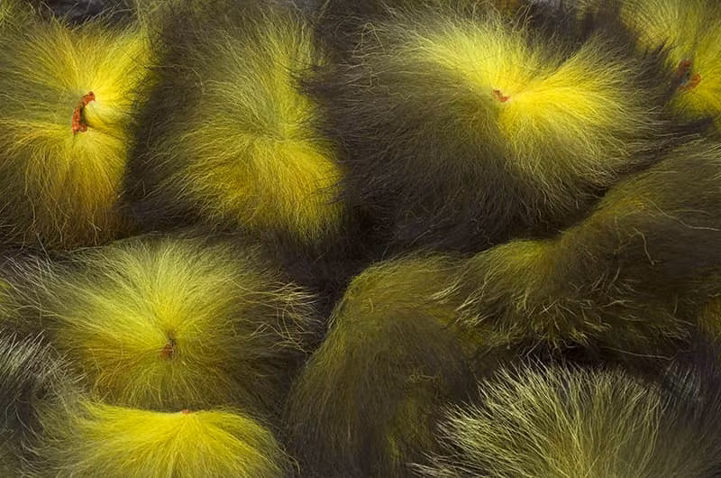 Troutline Premium Silver Fox Ring Tails