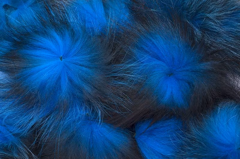 Troutline Premium Silver Fox Ring Tails