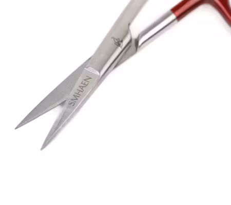 SMHAEN Scissor Straight 4'' Tungsten Carbide Red