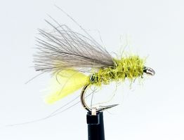 Olive Floating Nymph CDC # 14