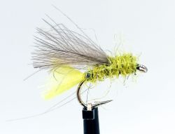 Olive Floating Nymph CDC # 14
