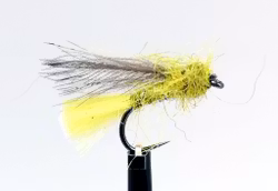 Light Olive Floating Caddis Cdc #14