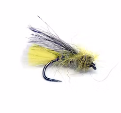 Light Olive Floating Caddis Cdc #14