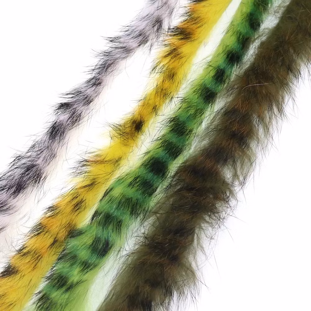 Mosquito Barred Rabbit Zonker Strips 4mm