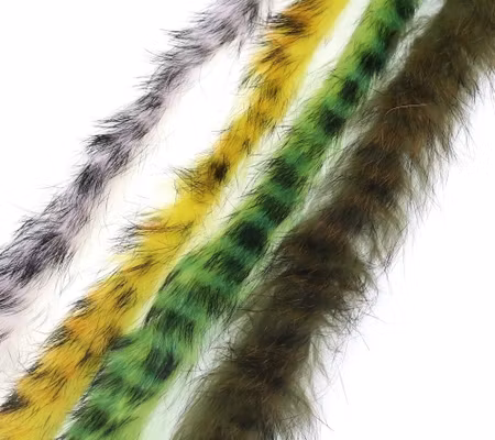 Mosquito Barred Rabbit Zonker Strips 4mm