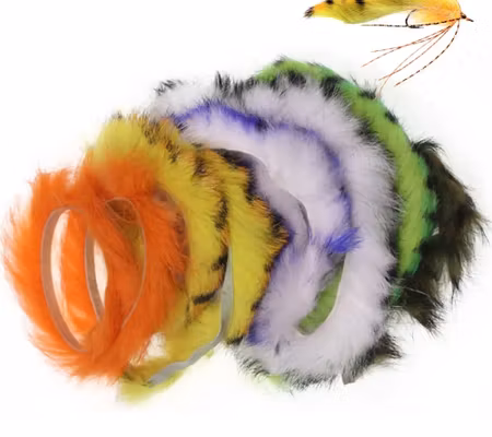 Mosquito Barred Rabbit Zonker Strips 4mm