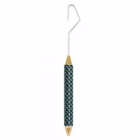 Dr. Slick Jumbo Carbon Fiber Dubbing Hook With Half Hitch Tool