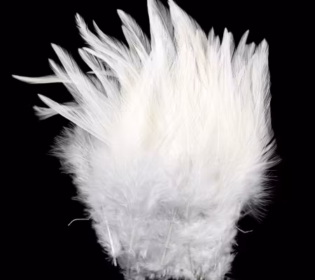 Strung Saddle Hackle Fly Dressing