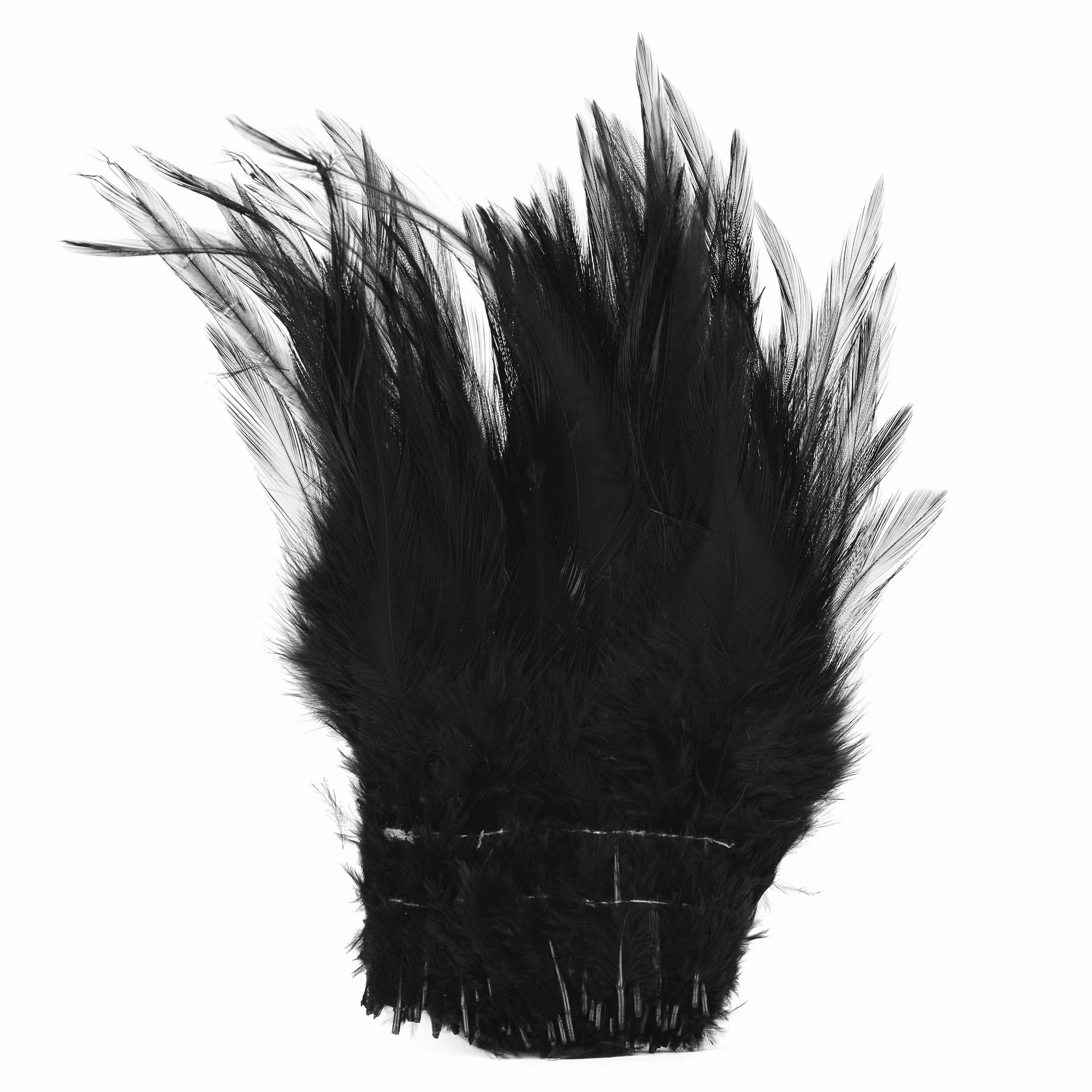 Strung Saddle Hackle Fly Dressing