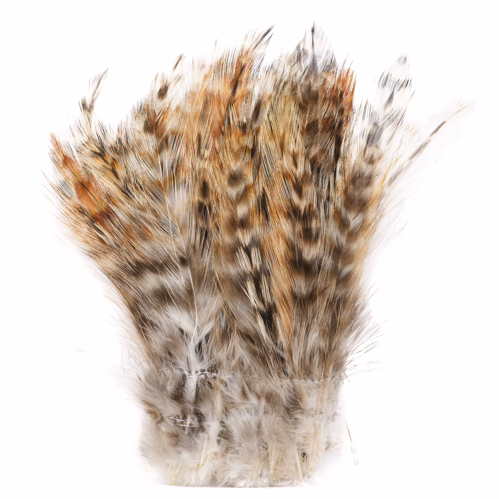 Strung Saddle Hackle Fly Dressing