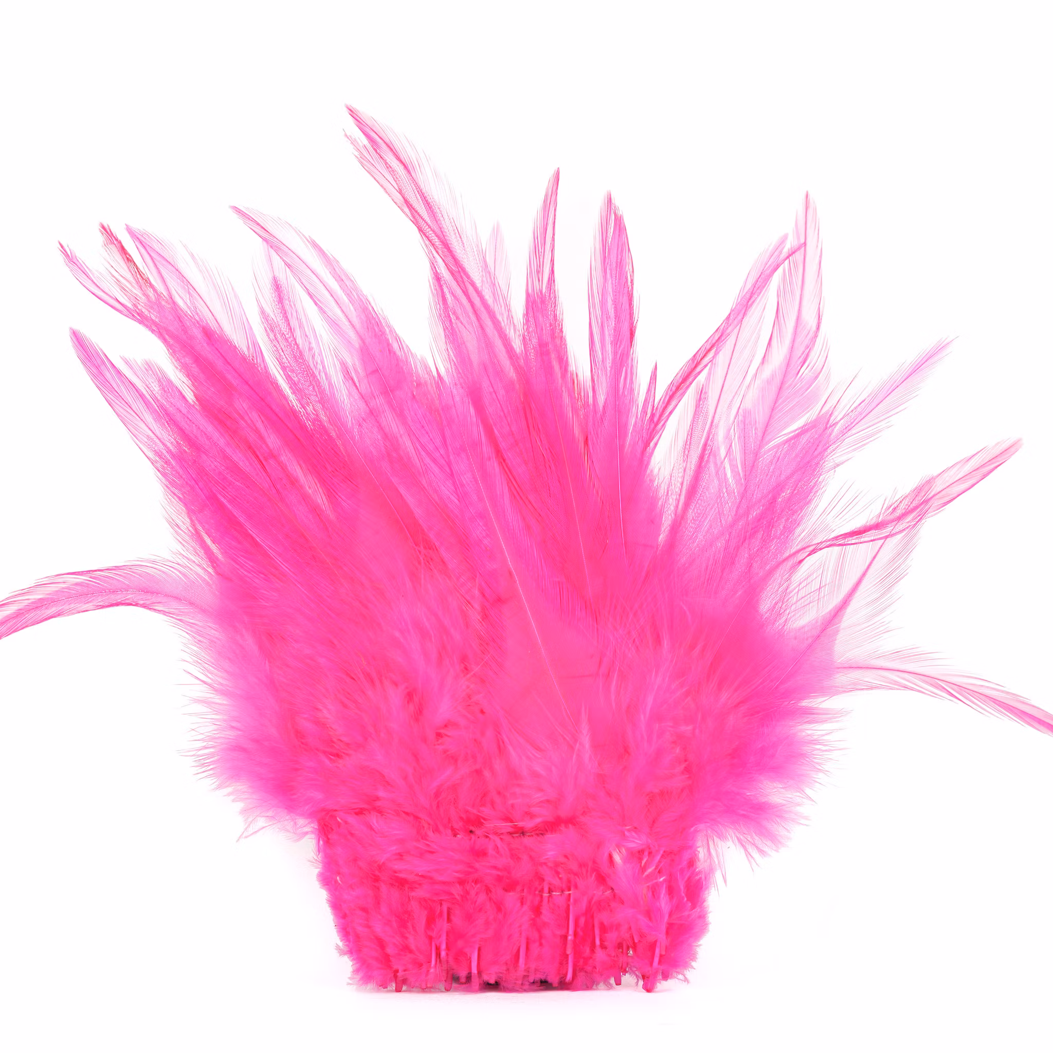 Strung Saddle Hackle Fly Dressing