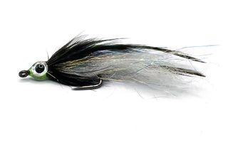 Super Minow Black Saltwater