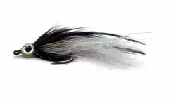 Super Minow Black Saltwater