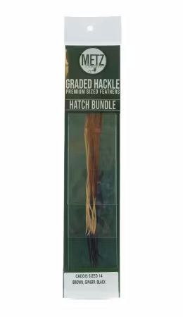 Metz Hackle Hatch Bundle 3-pcs - Caddis