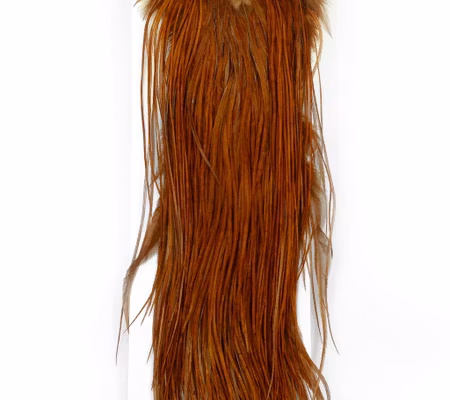 Whiting Bronze Saddle White Dyed Brown