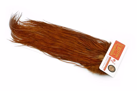 Whiting Bronze Saddle White Dyed Brown