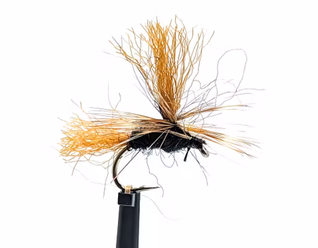 Brown  Dark Dry Fly #12