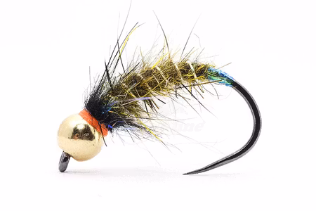 Tactical Green Buggy Caddis Nymph BL #12