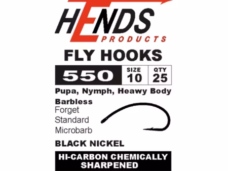 Hends 550 BN Klinkhammer, Pupa, Nymph
