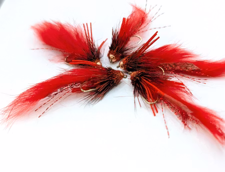 Red Deer Hair Zonker #8
