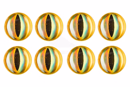 Realistic 3D Snake Eyes 10mm