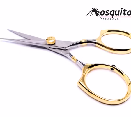 Premium Grade Razor Scissor 5" Gold