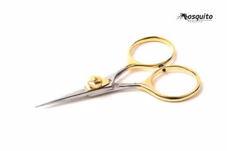 Premium Grade Razor Scissor 4" Gold