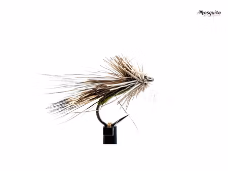 Deer Hair Caddis Olive #14
