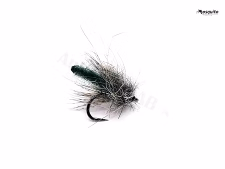 Flytande Chenille Puppa Caddis Green