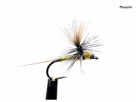 Dagslända Dun Golden Olive