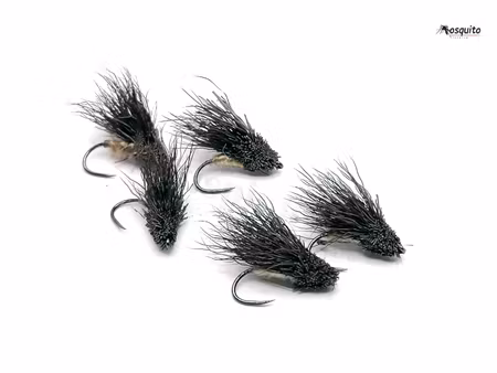 Streaking Caddis Brown Hair #14
