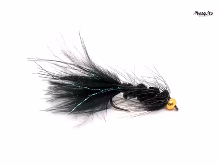 Wolly Bugger BH Svart #10