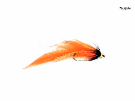 Zonker Orange Black BeadHead #8
