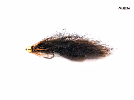 Zonker Dark Brown BeadHead #8