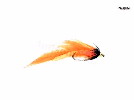 Zonker Orange Black BeadHead #8