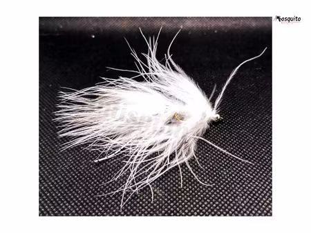 White Killer Rubberlegs BeadHead #10