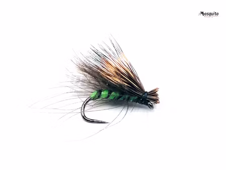 CdC & Elk Caddis Green #16