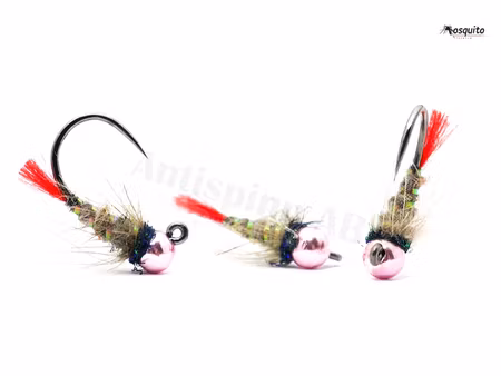 Red Tag Nymph BL Tungsten #14