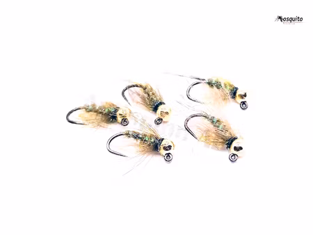 Olive Nymph Tungstenshuvud #14