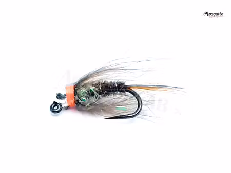 PT Orange Natural Brown Nymph Tungstenshuvud #16