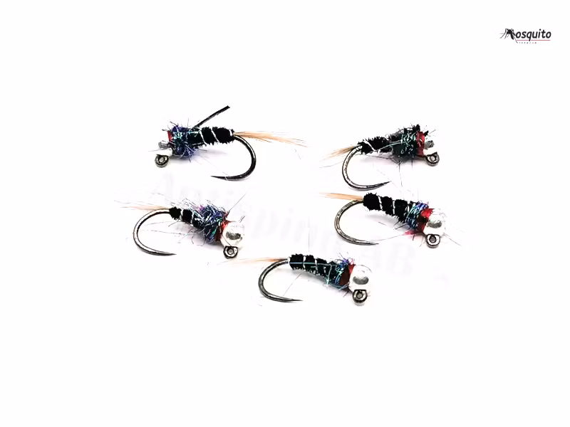 Black and Purple Tungstenshuvud