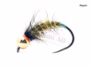 Green Buggy Caddis Nymph BL #12