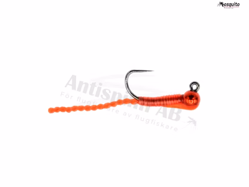 Umpqua Twisted Worm Smitherman Red Tungsten #16