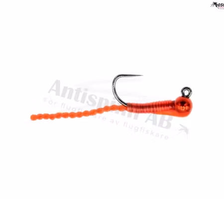 Umpqua Twisted Worm Smitherman Red Tungsten #16