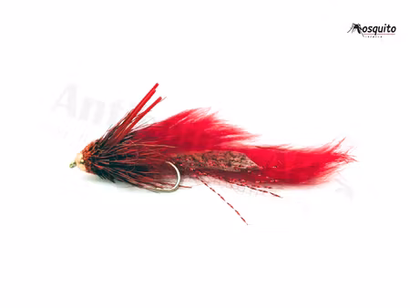 Red Deer Hair Zonker Copper Head #8