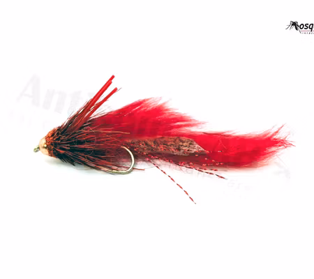 Red Deer Hair Zonker Copper Head #8