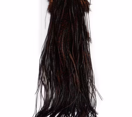 Whiting Commercial Saddle Grizzly dyed Coachman Brown